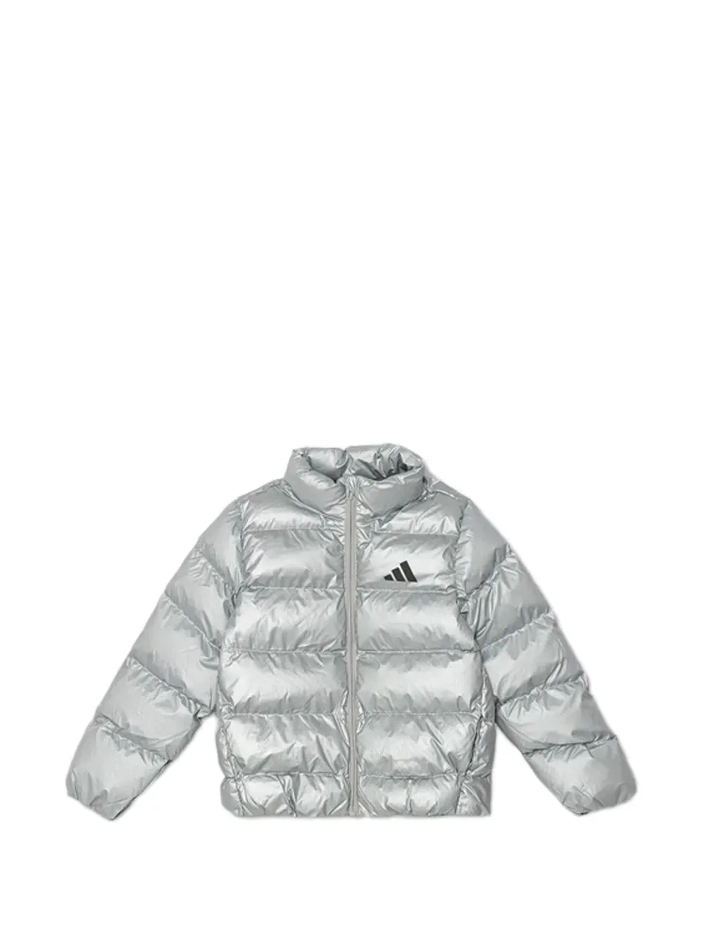 Куртка с логотипом Adidas Kids, серебро