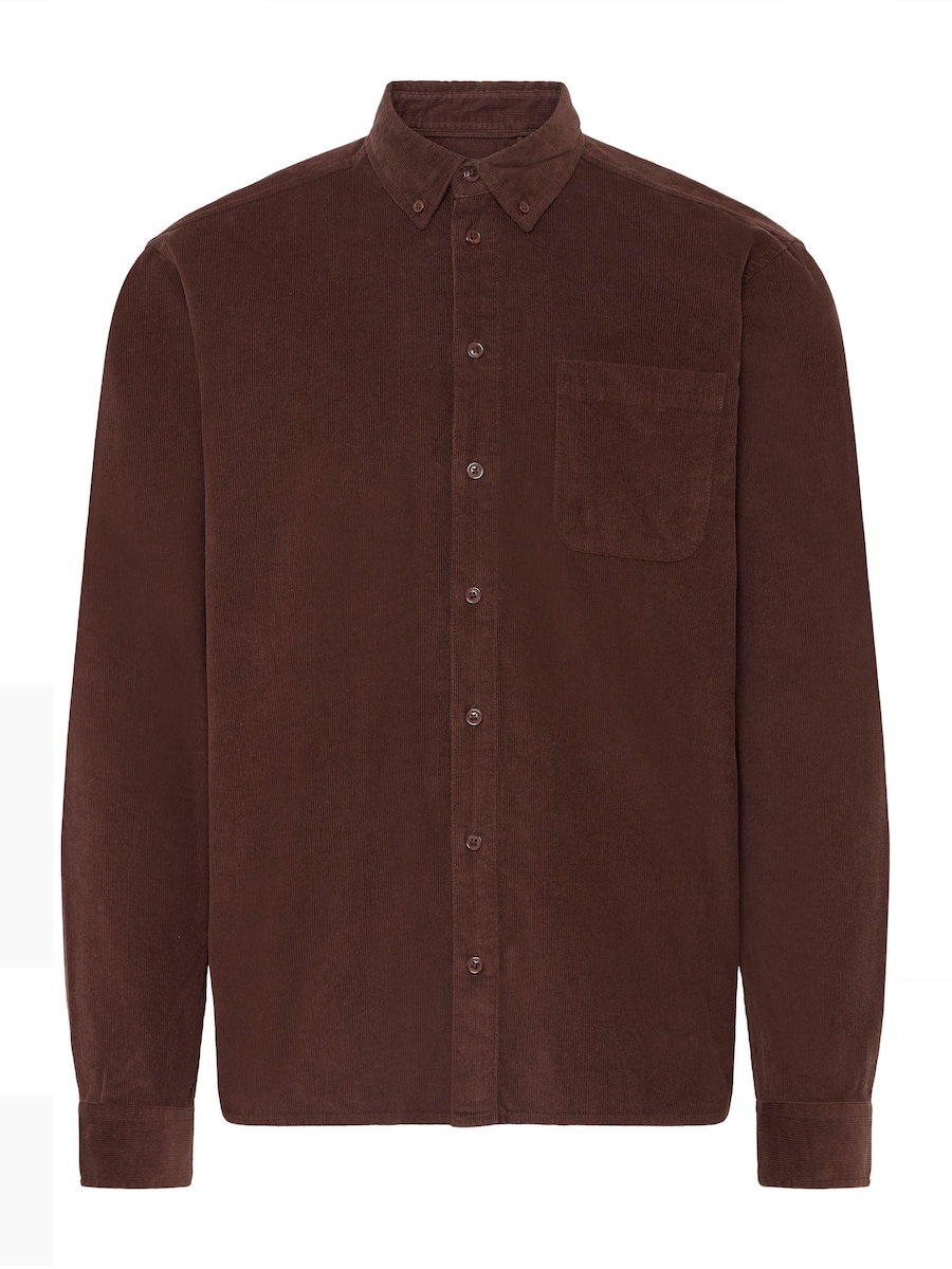 

Рубашка на пуговицах классического кроя BLEND BHDEMIR, коричневый