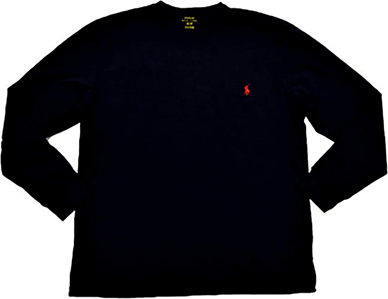 

POLO RALPH LAUREN Мужская футболка с длинным рукавом Classic Fit Soft Touch, Jet Black, Черный, POLO RALPH LAUREN Мужская футболка с длинным рукавом Classic Fit Soft Touch, Jet Black