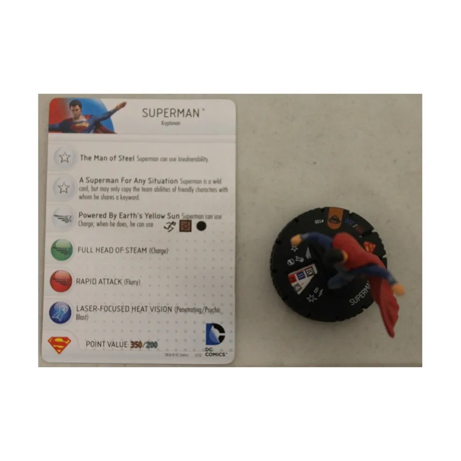 

Супермен # 100 (фигура в шатре), DC HeroClix - Man of Steel - Singles