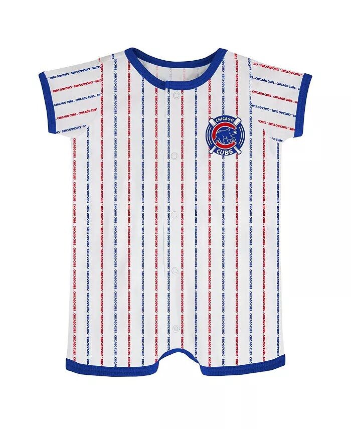 

Белый комбинезон для отбивающего мяча Chicago Cubs для мальчиков и девочек Outerstuff