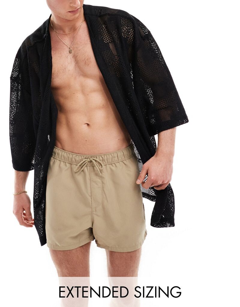 

Черное кружевное кимоно крючком ASOS DESIGN