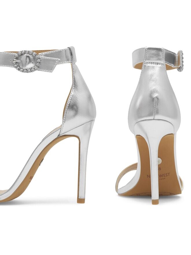 Сандалии Nine West farben, серебро — фото 3