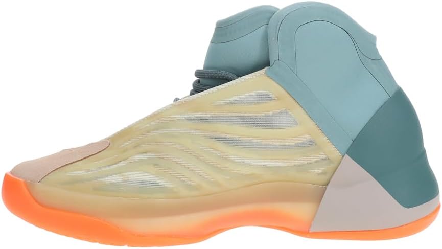Детские кроссовки adidas Yeezy Quantum на шнуровке для мальчиков, Hi-res Coral/Hi-res Coral/Hi-res Coral — фото 3