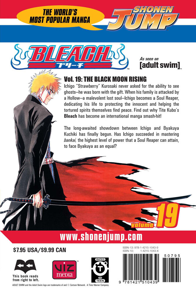 

Манга BLEACH Manga Volume 19