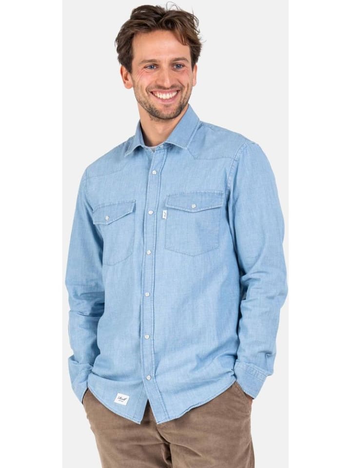 

Футболка Western Shirt Reell, синий