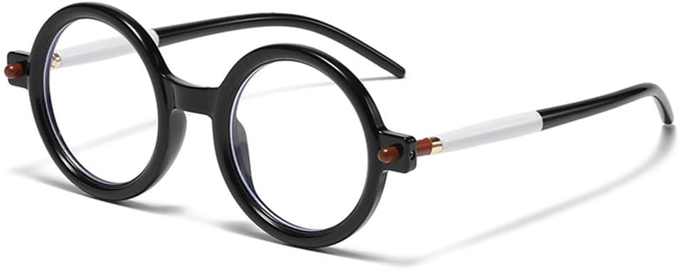 

Круглые солнцезащитные очки Punk с защитой от УФ-излучения UV400 и заклепками, идеально подходят для занятий спортом на открытом воздухе, бега и путешествий UYPTK, Black White Clear