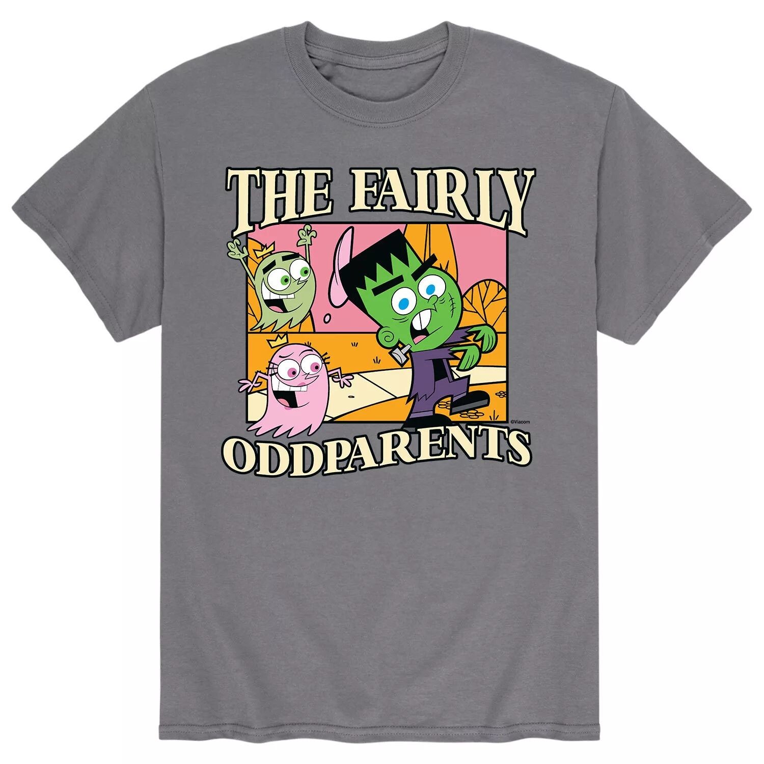 

Мужская футболка Fairly Odd Родители Монстр Licensed Character