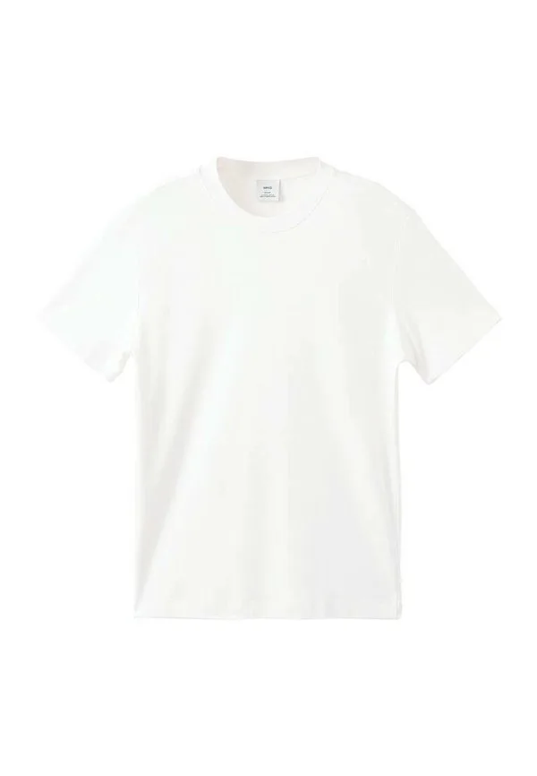 

Простая футболка Mango, Off-White