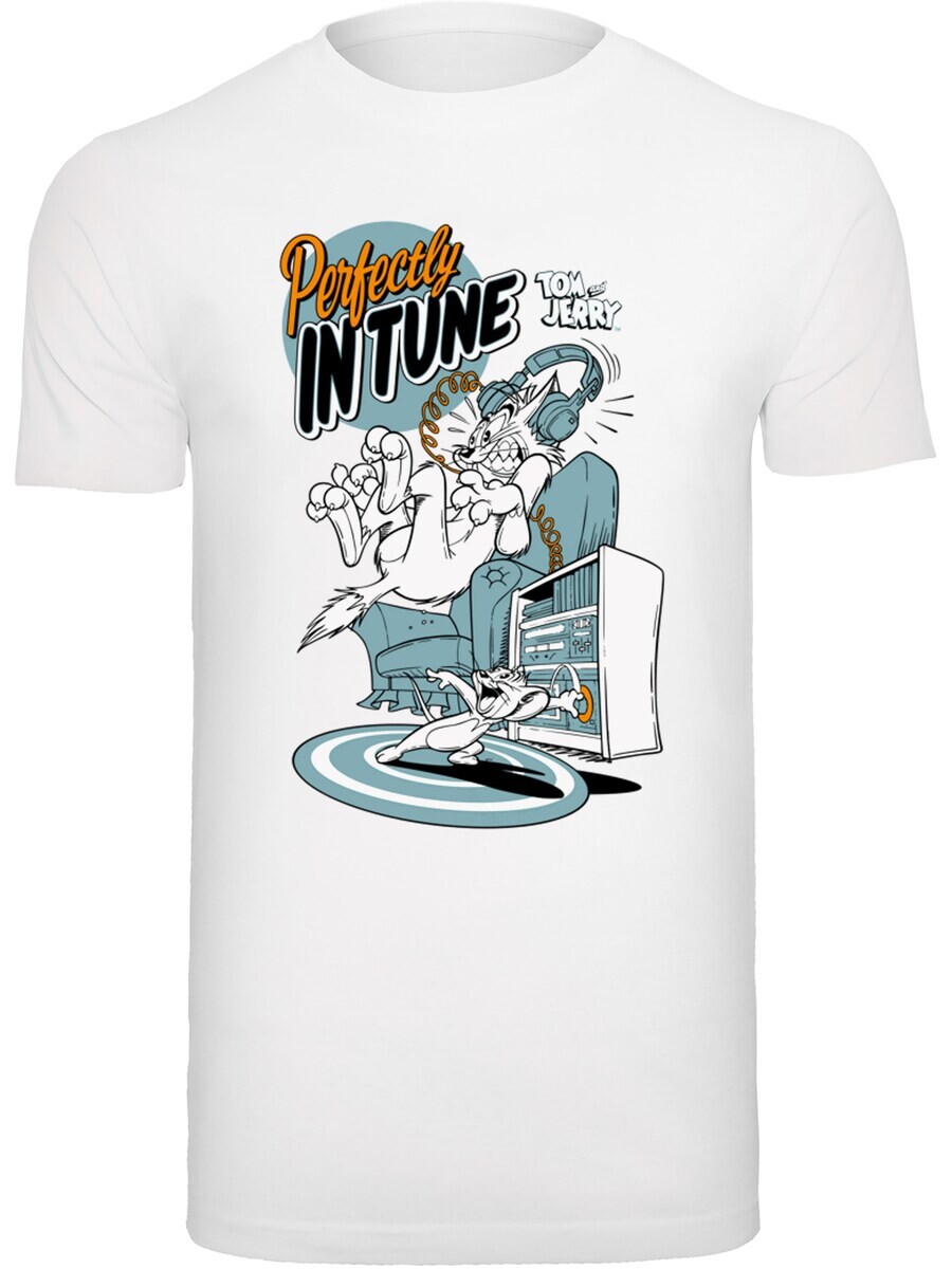 

Классическая футболка F4NT4STIC Shirt Tom und Jerry Perfectly In Tune, белый