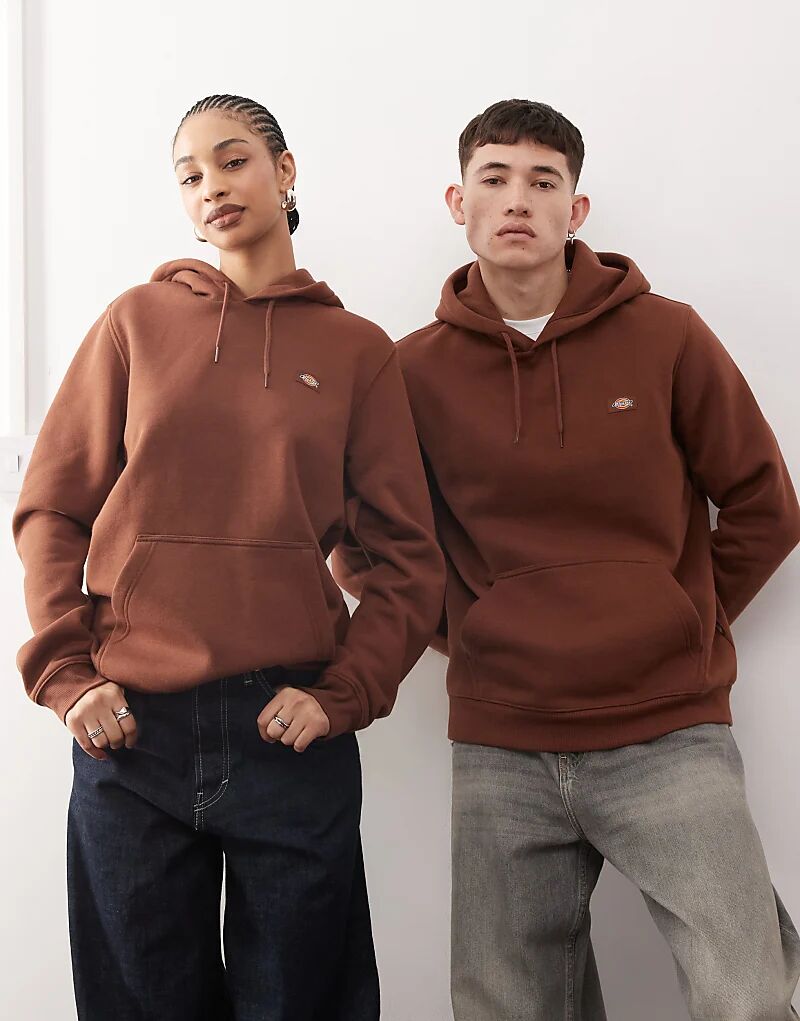 

Толстовка Dickies Oakport цвета капучино с небольшим логотипом