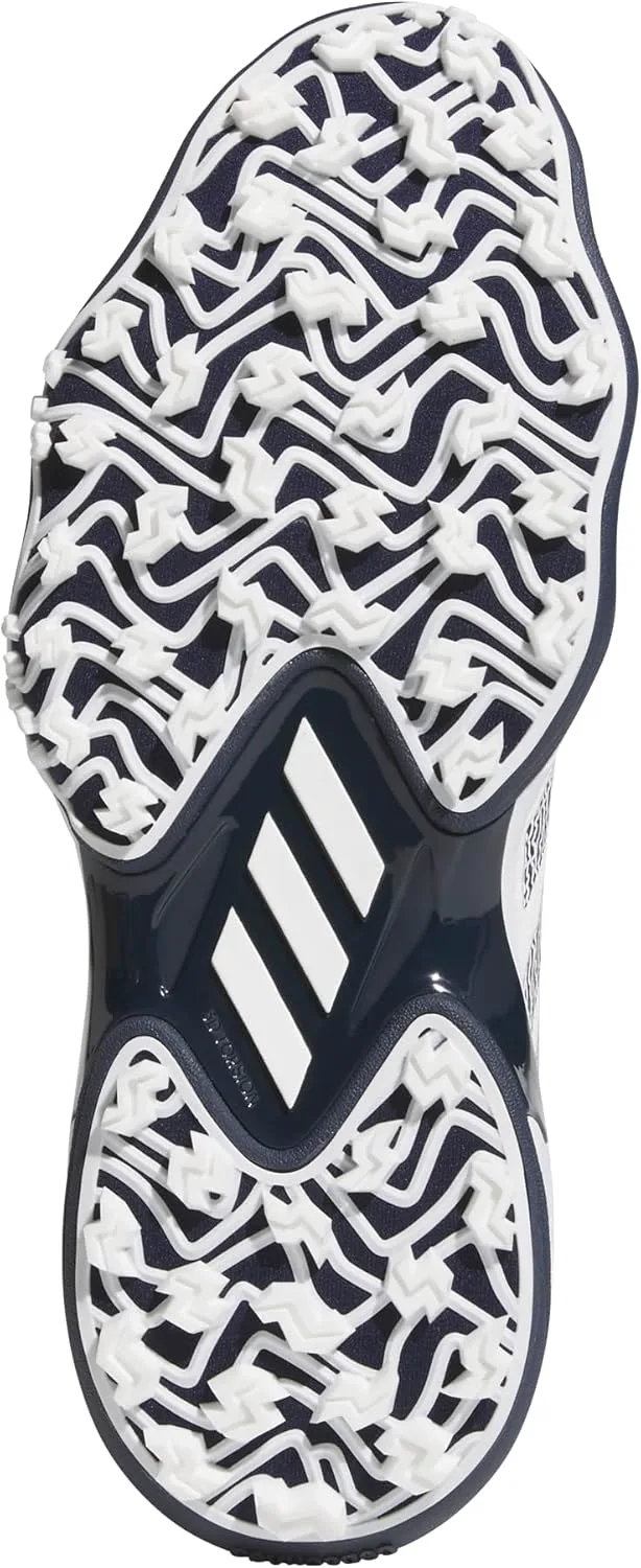 Мужские гольф-кроссовки Adidas Codechaos 25 без шипов, белый/синий — фото 2