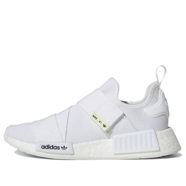Кроссовки оригиналы nmd_r1 Adidas, белый