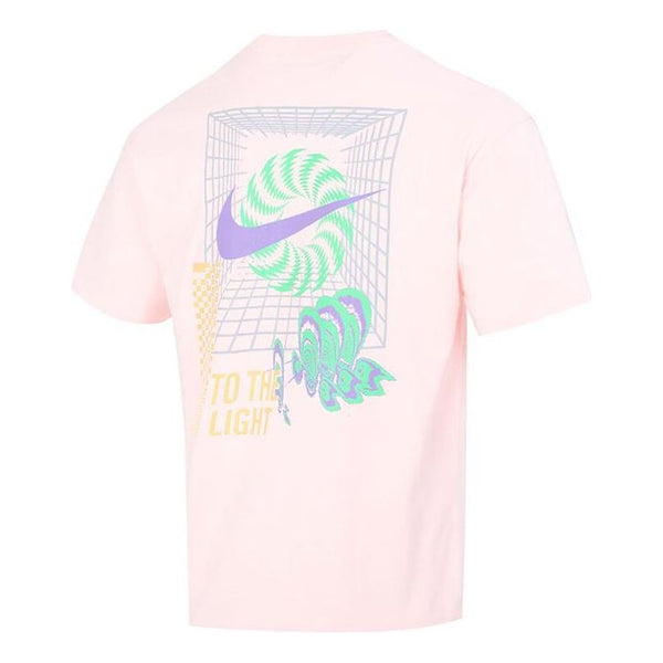 Футболка Nike Behind Graffiti T-Shirt 'Pink', розовый