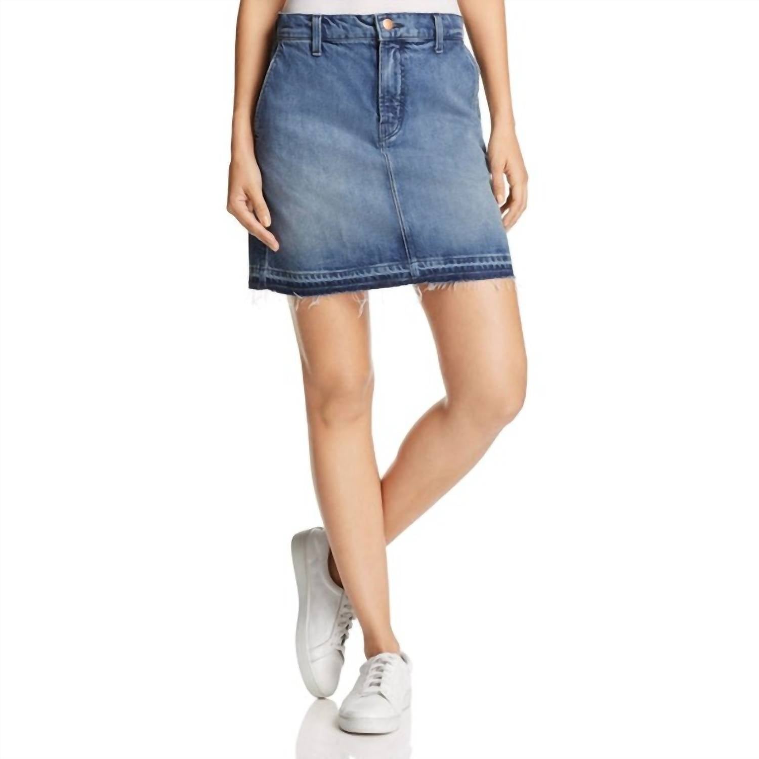 

Мини-юбка Ambition Denim синего цвета J Brand