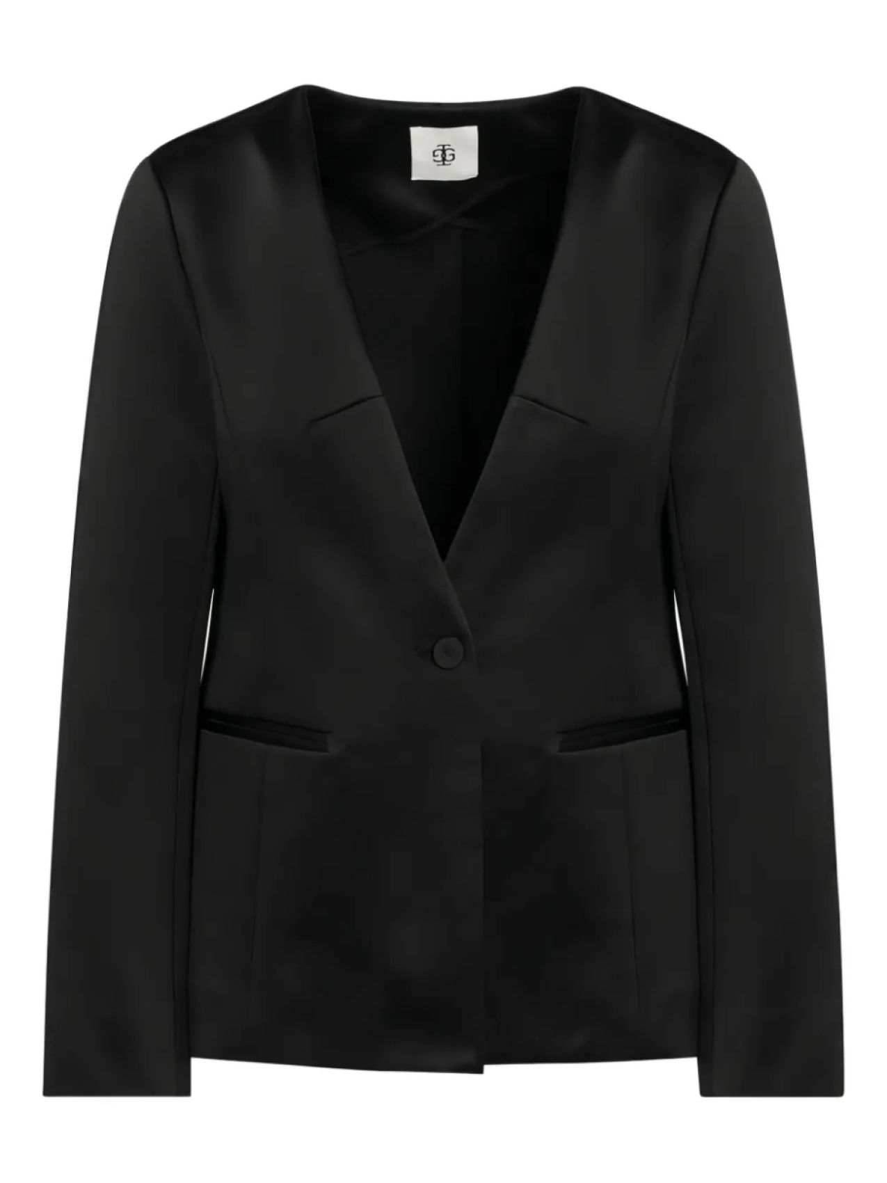 

Однобортный пиджак Garment The Garment, черный