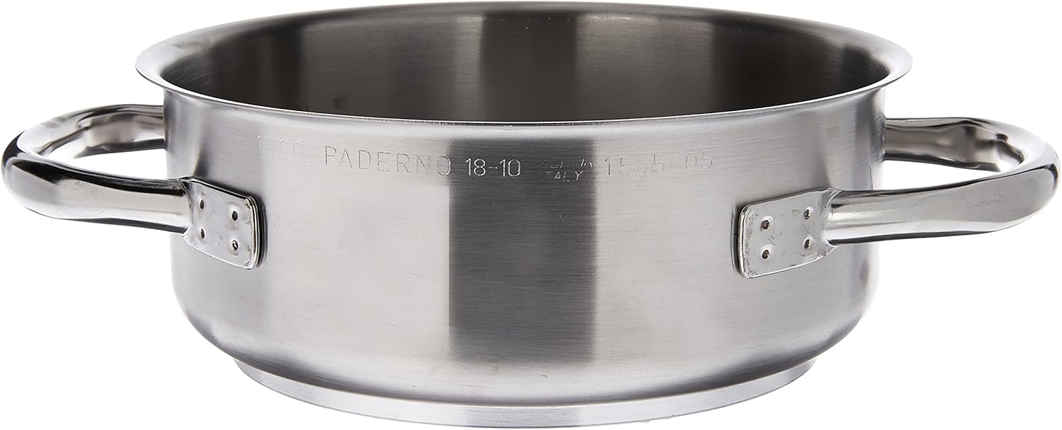 

Кастрюля Rondeau из нержавеющей стали емкостью 1 7/8 литра PADERNO, Stainless Steel