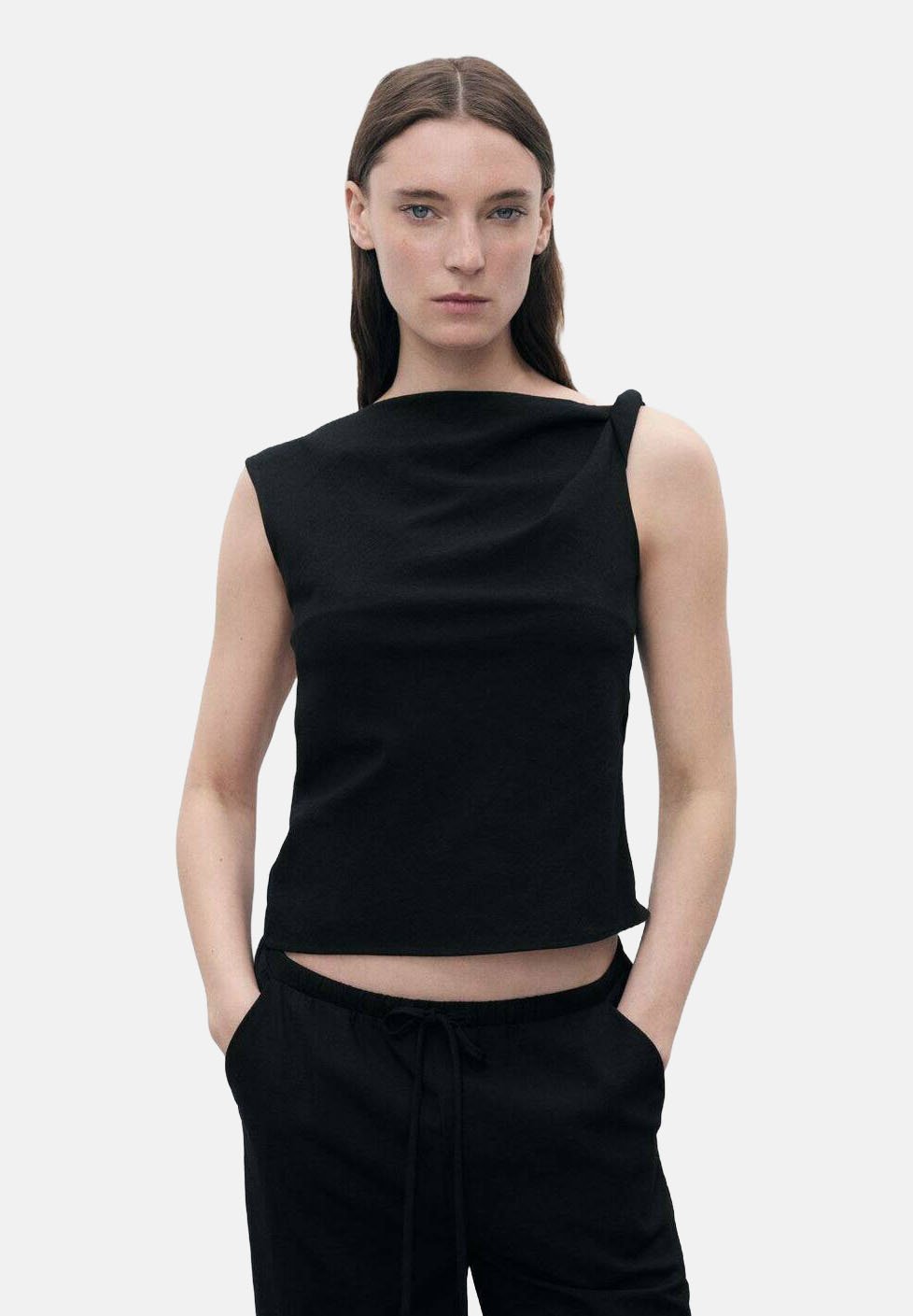 

Блуза RIGA Mango, черный