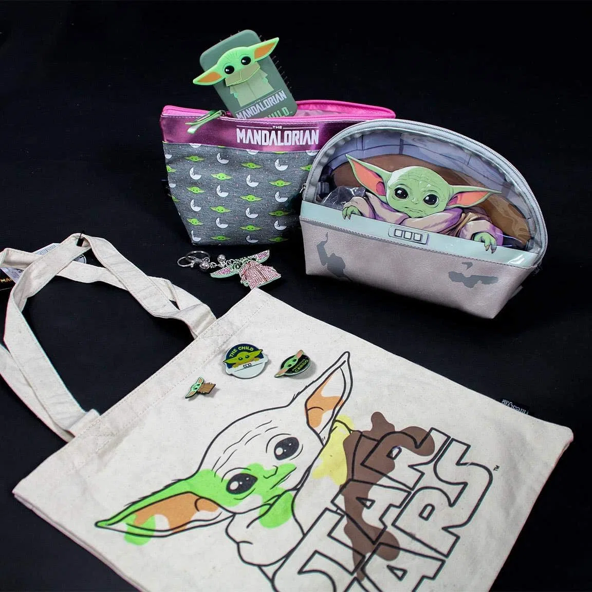 Женская 3D щетка для волос Cerdá Life's Little Moments Baby Yoda Cerdá Life'S Little Moments — фото 3