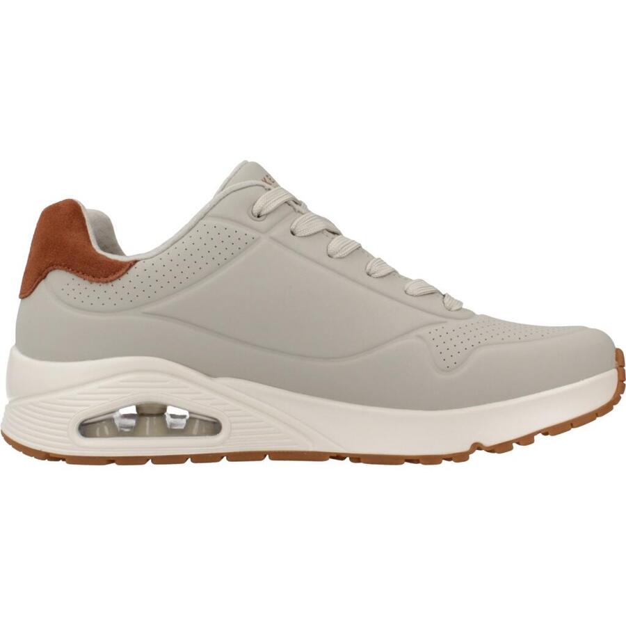 Мужские кроссовки Skechers Street Uno - Suited on Air 183004 NAT, натуральный цвет — фото 4