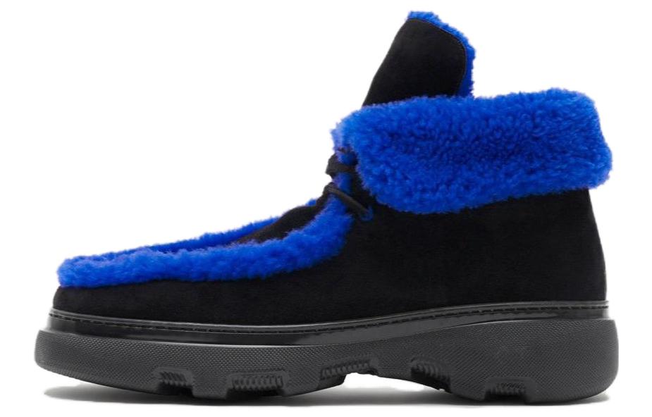 

Burberry Мужские повседневные туфли Creeper High-Top, черные
