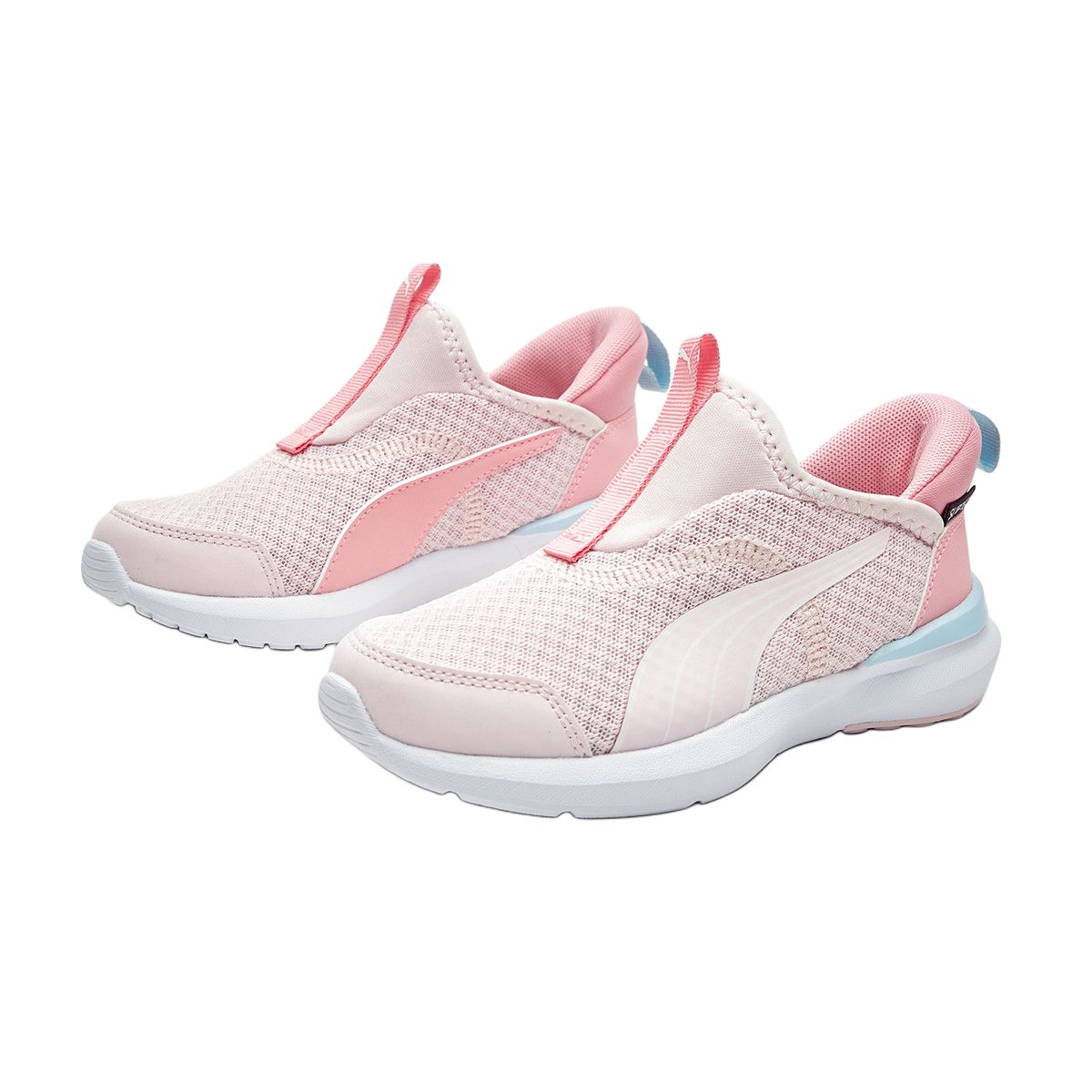 Кроссовки для бега KRUZ PROFOAMSlip Low Top для детей PUMA, розовый — фото 2