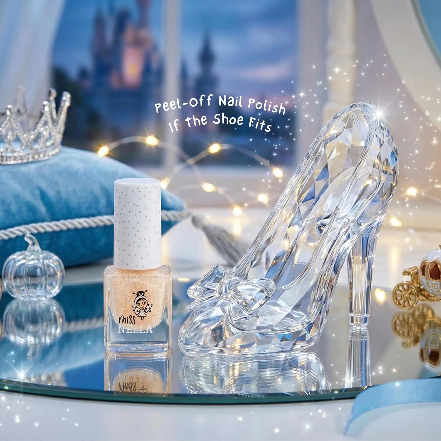 Набор детских лаков для ногтей «Fairy Tale» от Miss Nella, 4 шт. Miss Nella — фото 3