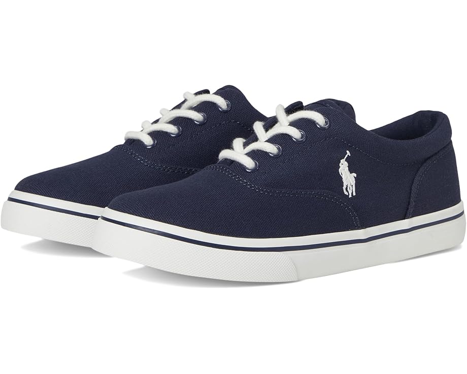 

Кроссовки Polo Ralph Lauren Kids Keaton, цвет Navy Canvas/Paperwhite Player Pony
