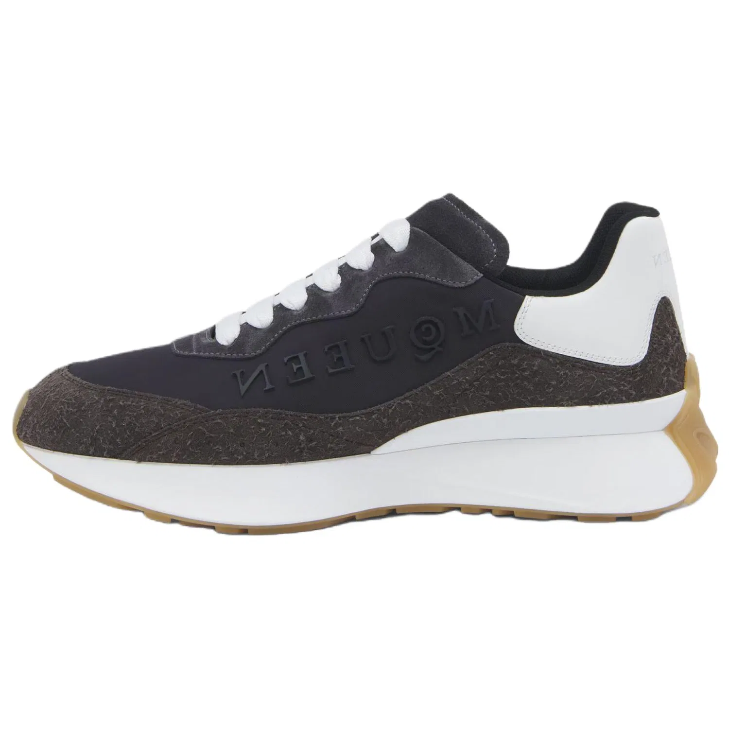 Кроссовки повседневные Alexander McQueen Dark Gray & White