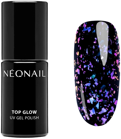 

Верх для гибридного лака NEONAIL Top Glow, Violet Aurora Flakes 7,2 ml