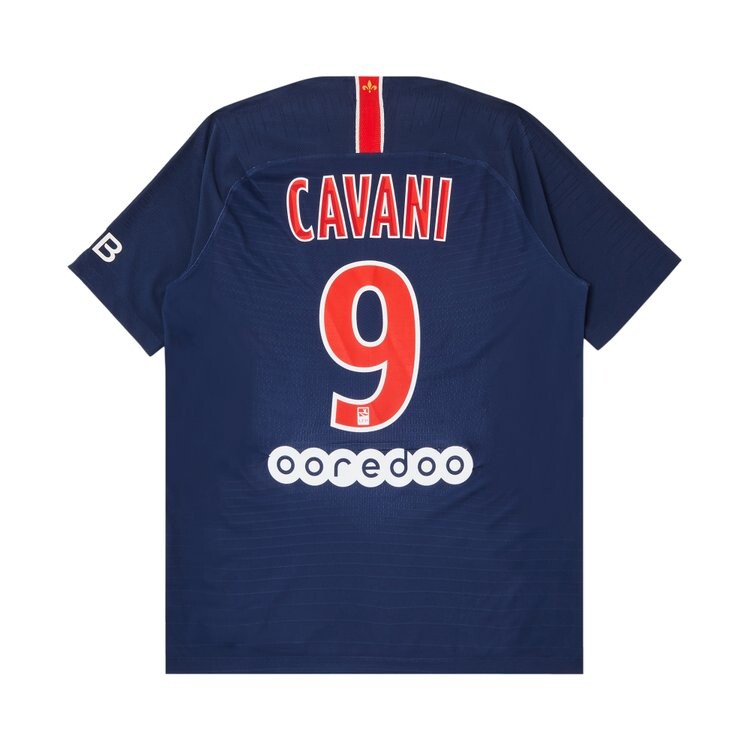 

Джерси Paris Saint-Germain Pre-Owned Paris Saint-Germain Cavani #9 Home Match 'Blue/Red', синий