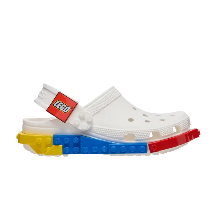 Детские сабо LEGO x Crocs Creativity Clog, белые