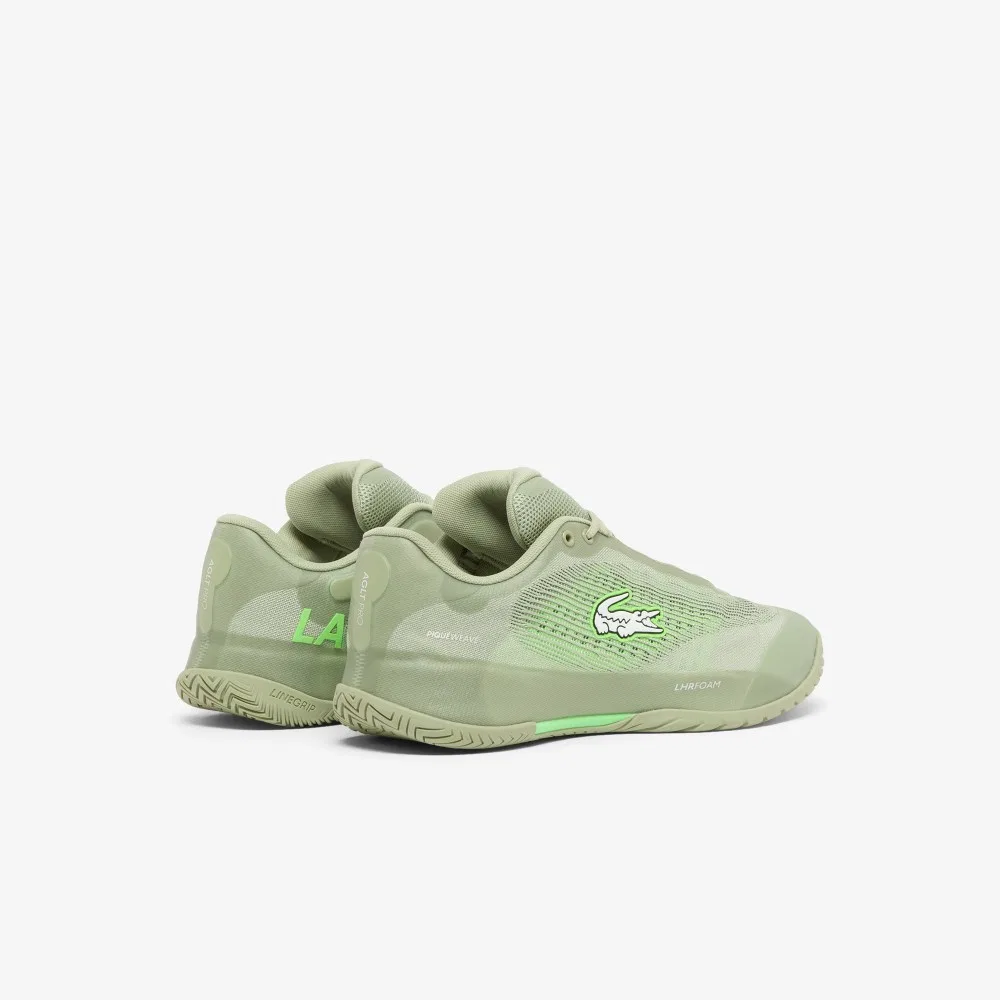 Мужские светло-хаки теннисные кроссовки AG-LT Pro от Lacoste — фото 3