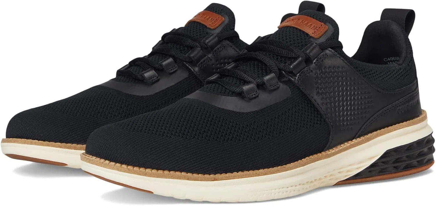 Мужские кроссовки Cole Haan Grand Hurrion, Black British Tan Ivory