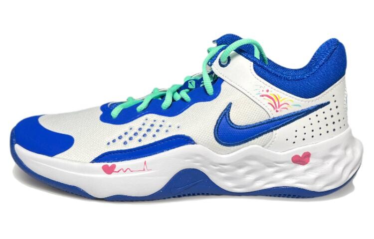 

Баскетбольные кроссовки Fly By Mid 3 мужские, среднего размера, синие Nike