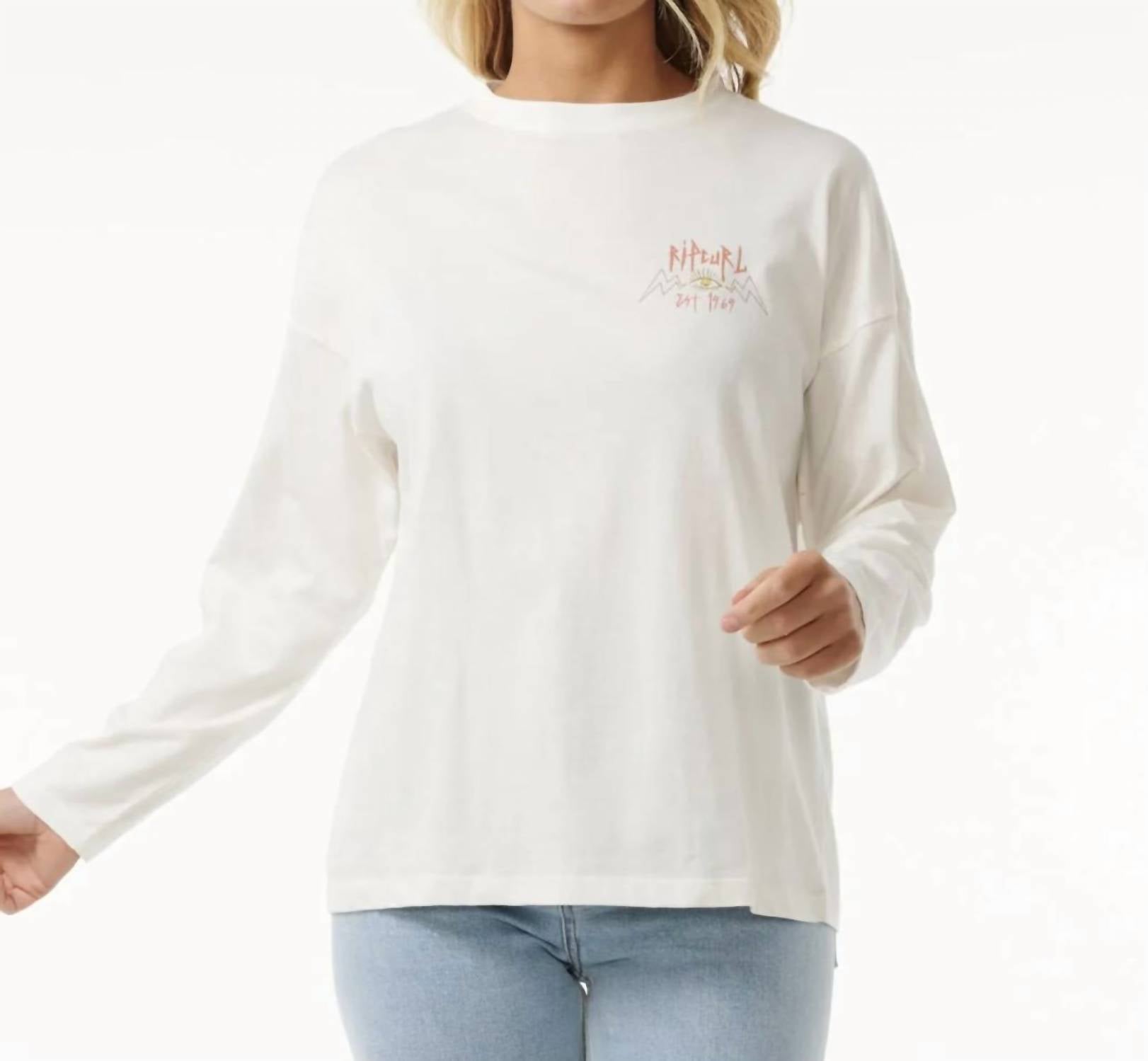 

Лонгслив женский Rip Curl, цвет bone