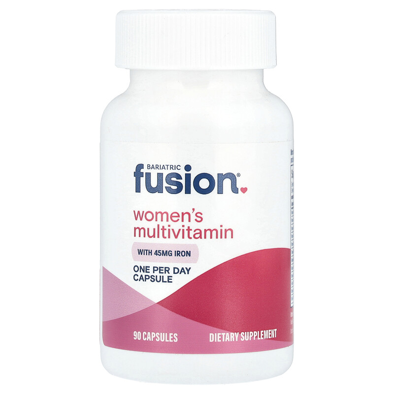 

Bariatric Fusion, Мультивитамины с железом для женщин, 90 капсул