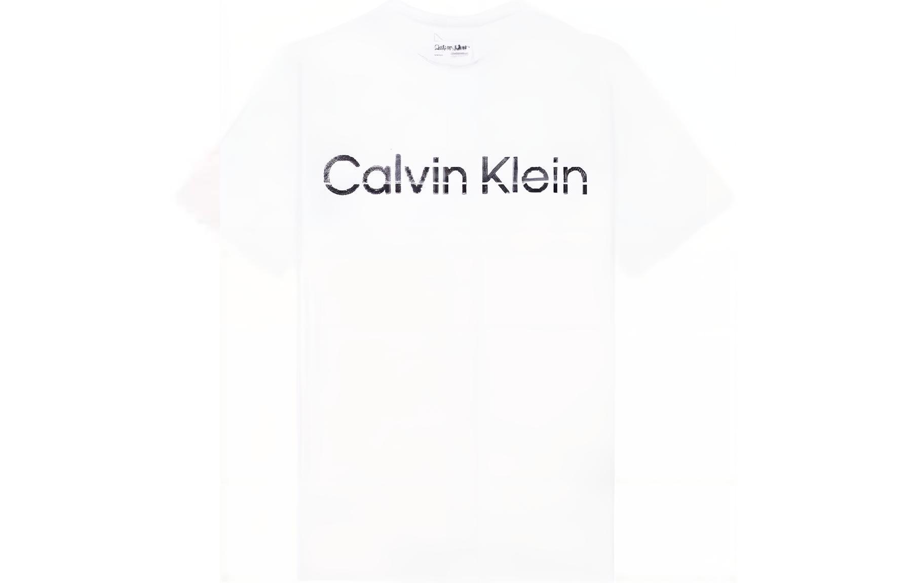 

Футболка мужская белая Calvin Klein, белый