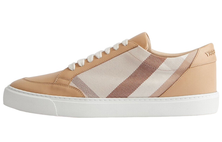 

Кроссовки Burberry в клетку, коричневый