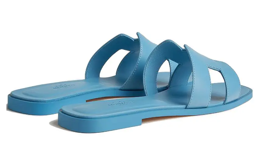 Oran Slide Сланцы Женские Синий HERMES — фото 4