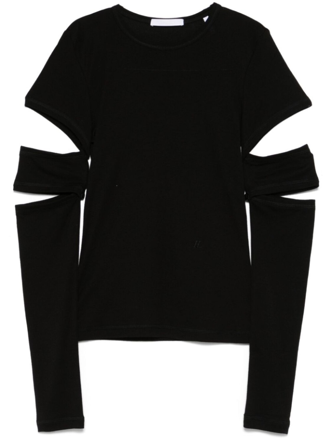 

Слэш-топ Helmut Lang, черный