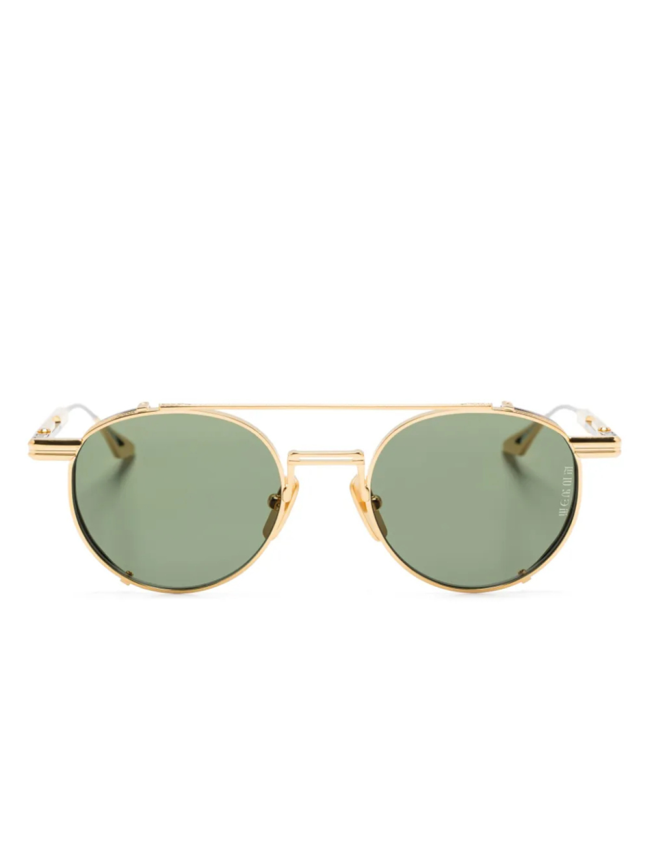 

Dita Eyewear солнцезащитные очки в круглой оправе, золотой
