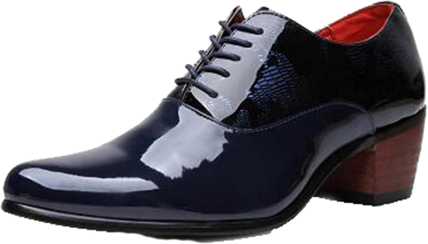 

Мужские оксфорды повседневные формальные для танцев весна и осень с шнуровкой 7 5 Generic, синий