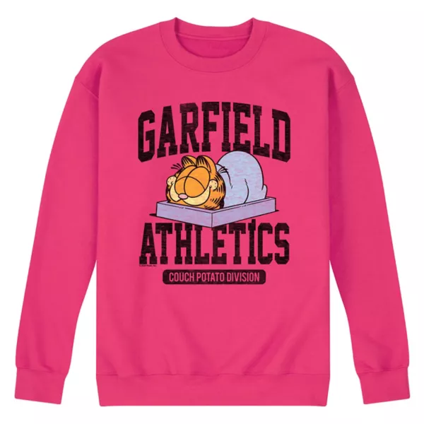 

Мужская флисовая толстовка Garfield Athletics Trainer Potato Division Licensed Character, пурпурный