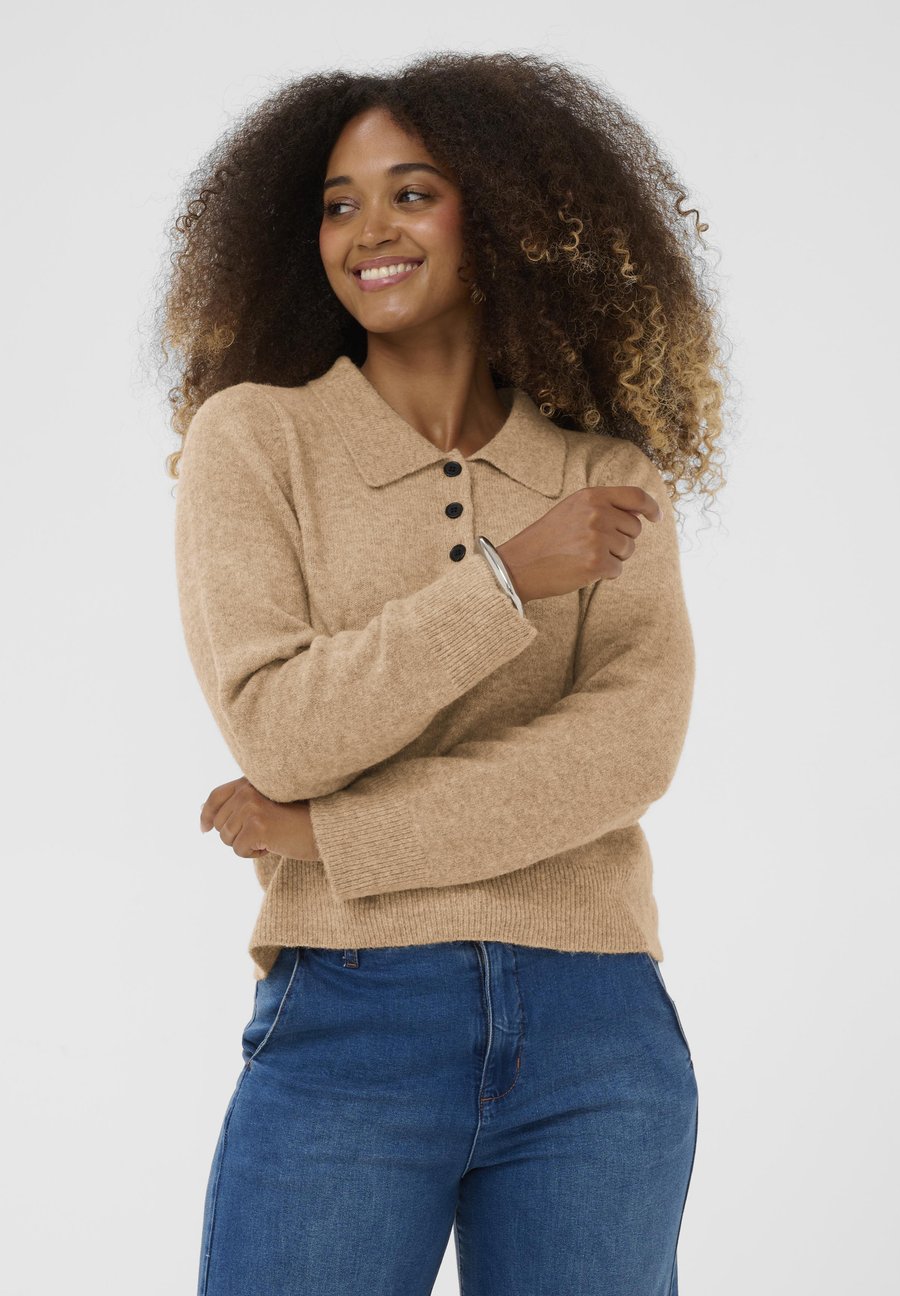 

Поло Love Copenhagen LCKOVIA KNIT POLO, Burro/Light Pink
