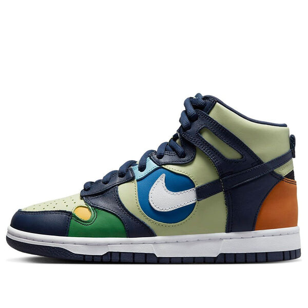 Кроссовки dunk high 'see through' Nike, мультиколор