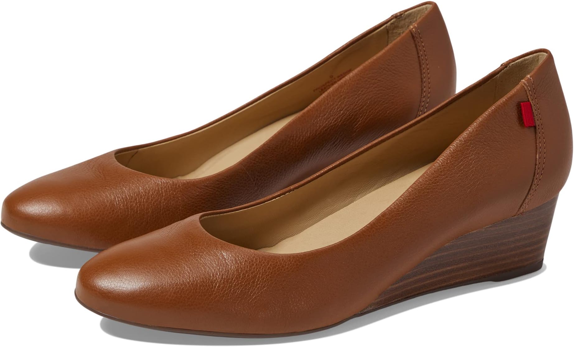 

Туфли на танкетке Prospect Wedge Marc Joseph New York, цвет Cognac Napa Soft