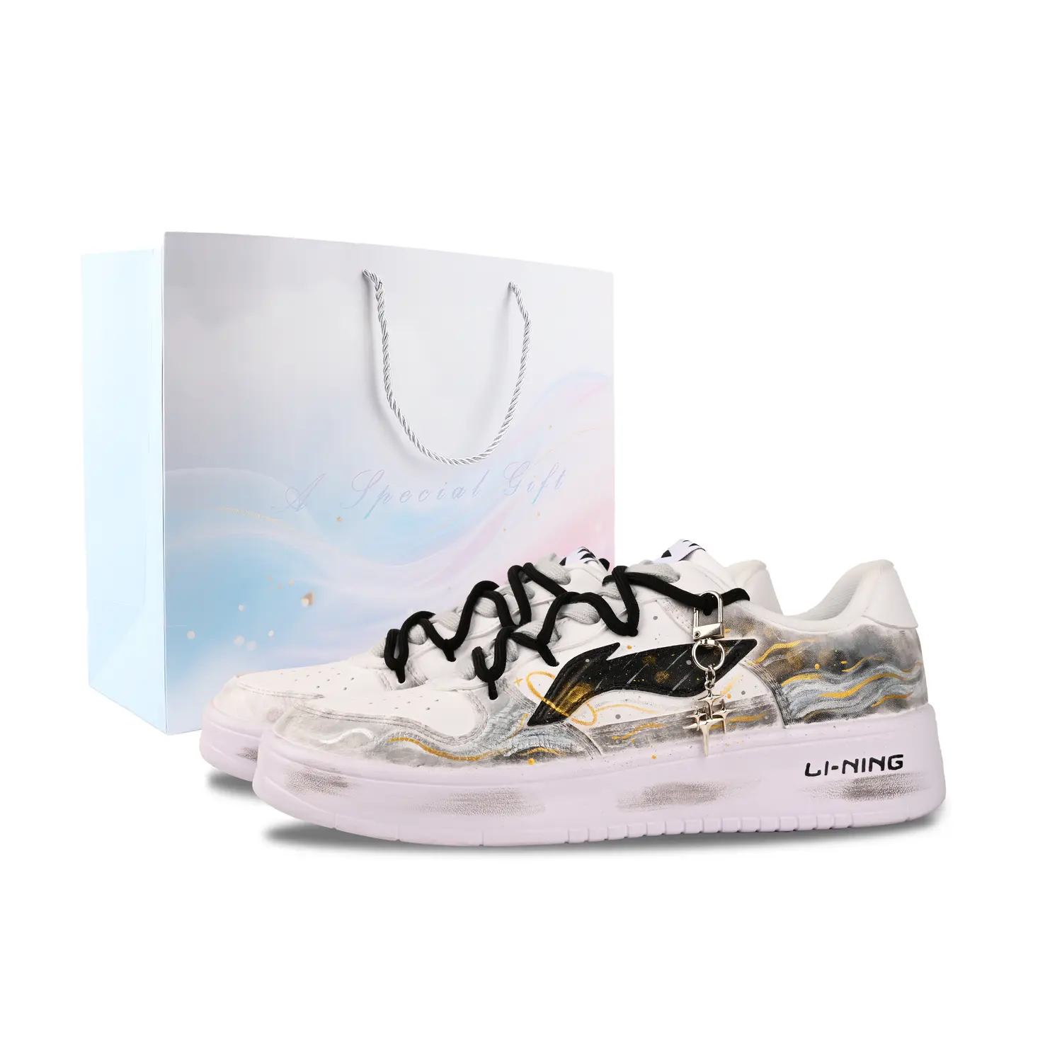 

Понтонные лодки Покрытие Устойчивость к истиранию Увеличение высоты Low top Скейтборд обувь Мужские Черный Золотой LINING, черный золотой (Special Shopping Bag)