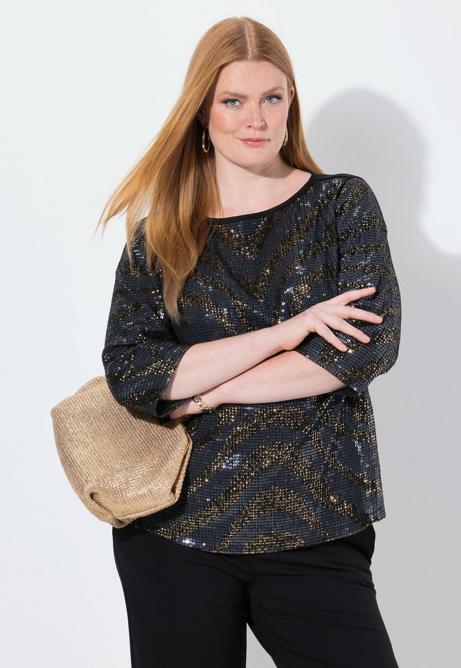 

Блуза Ulla Popken Blouse, Black