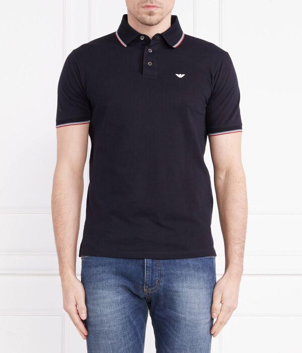 

Рубашка поло Regular fit Emporio Armani, синий